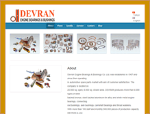 Tablet Screenshot of devran.com.tr
